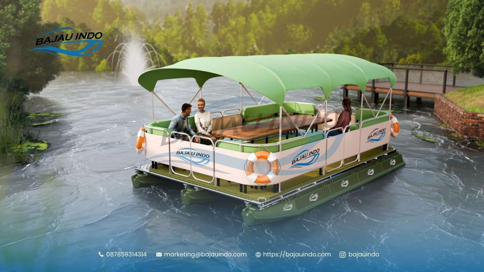 Katamaran Wisata: Menikmati Keindahan Laut dengan Pontoon Modular