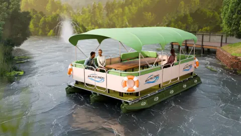Perahu Wisata/ Katamaran tipe Sentani